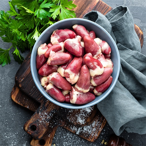 Chicken Hearts - Lidded tub